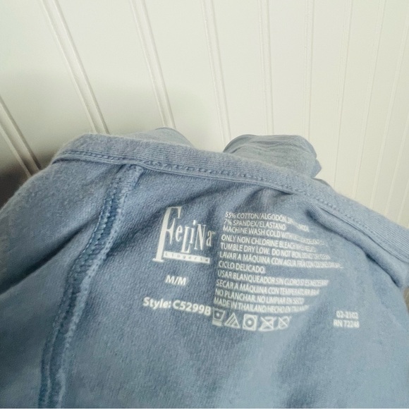 Felina Short Sleeve Modal Cotton Sleep Dress - Picture 6 of 7